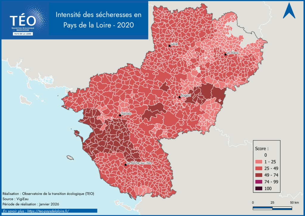 carto intensite secheresse 2020