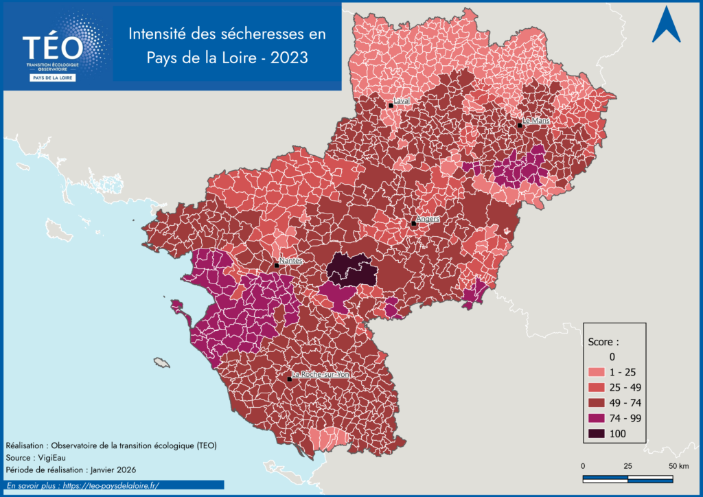 carto intensite secheresse 2023
